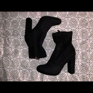 Black Sock Booties